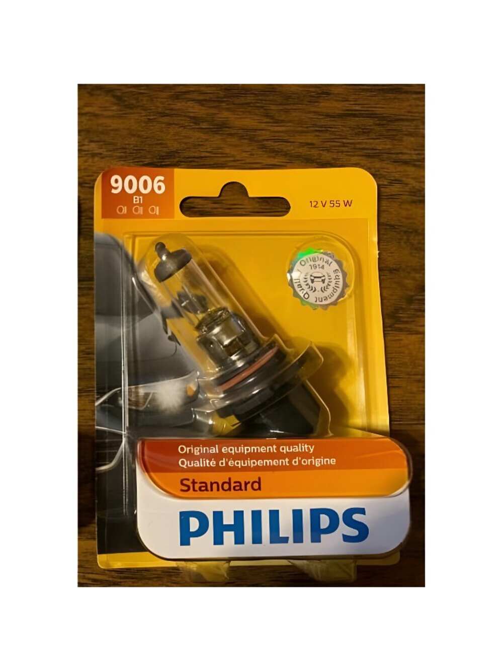 H11 Standard Halogen Replacement Headlight Bulb, 1 Pack